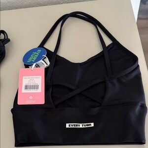 Every Turn long line cropped singlet